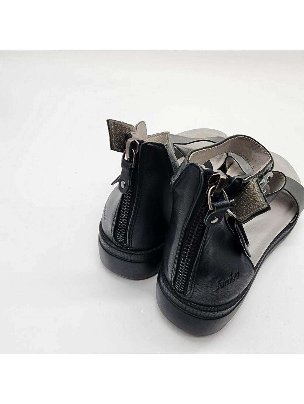 Jambu Cape May Sandals 8.5 black gunmetal - Picture 5 of 8